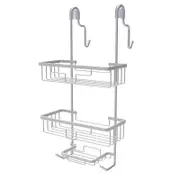 Evolve Lifewares Aluminium Rust Free Over The Screen Shower Caddy