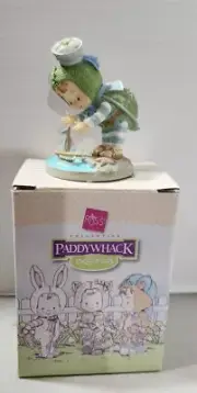 Vintage RUSS collection Paddywhack Lane 2002 Christopher The Turtle Figurine