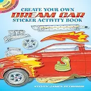 Dover Books DOV-44737-5 Create Your Own Dream Car Activity