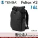 缺貨【數位達人】Tenba Fulton V2 16L 富而騰 後背包 16升﹧微單眼 相機 復古 637-738黑色迷彩