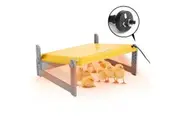 Chick Brooder Heating Plate Chicken Chook Heater Coop Adjustable Poultry Duck Quail Brooding Warmer for 40 to 50 Chicks