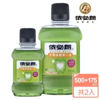 在飛比找momo購物網優惠-【IBL 依必朗】牙周保健漱口水 綠茶清新500ml+175