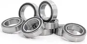 10PCS MR74RS Bearing 4x7x2.5 Mm ABEC-7 Hobby Electric RC Car Truck MR74 RS 2RS Ball Bearings MR74-2RS Black Sealed