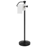 Toilet Paper Holder Stand Base Free Standing Large With Weighted Stable Capacity