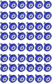 40Pcs Fender Bumper Washer Bolt Engine Bay Dress Up Kit M6 Fender Washer Car Body Decoration Kit