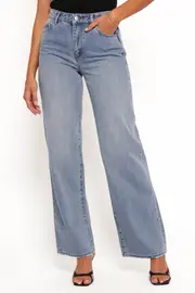 [PUP122] Rollas Kate Baggy - 90s Blue 6 light blue wash