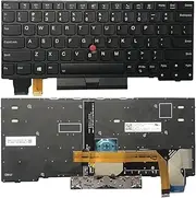 Huasheng Suda Laptop US Keyboard with Backlit Replacement for Lenovo Thinkpad L13 Gen 2 Type 20VH 20VJ US Backlight Keyboard 5N20V43181