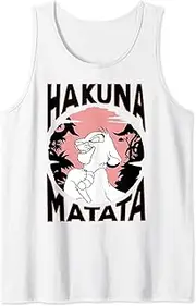 [Disney] The Lion King Hakuna Matata Sunset Simba Tank Top