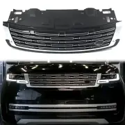 Front Grille Mesh Grill Vent Trim Bumper For Land Rover Range Rover 2023-24