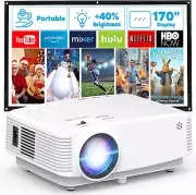 2023 Compatible Mini Projector 7500 Lumens HD 1080P Full HD