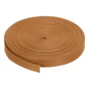 Flat Nylon Webbing Strap 3/8 Inch 10 Yards Tea Brown for Backpack