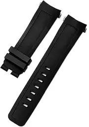 [AEHON] Quick Release Fluoro Rubber Watch Band For IWC Aquatimer Series IW356802 IW376705 376710 Soft Silicone Watch Strap 22mm Men