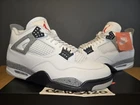 Air Jordan 4 White Cement 2025 Men's Size 13 FV5029-100 DS NEW