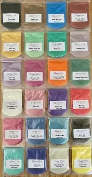 Mica Pigment Powder for Soaps Candle Bath Bomb Art Craft Epoxy Resin 10g/25g