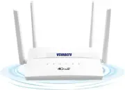 4G LTE Wireless Router with SIM Card Slot Unlocked 300Mbps Wireless Mobile Wi...