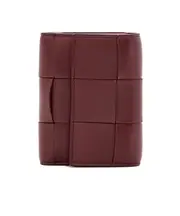 Three-fold wallet One size red