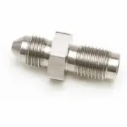 Aeroflow AF340-03 -3AN To Inverted 3/8 X 24 Stainless Short