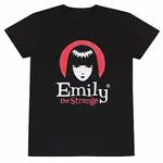 EMILY THE STRANGE LOGO 官方 T 恤男式中性