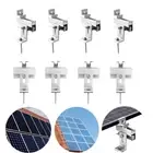 Solar Panel Bracket Fixing PV End Clamp Middle Clamps Mounting 30mm/35mm US