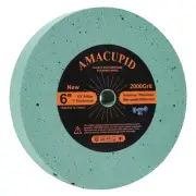 elastic polyurethane buffing wheels 6 inches 2000 grit for bench grinder buf