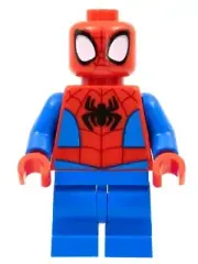 LEGO Minifigure Spidey (Spider-Man) - Medium Legs, Black Spider Logo (sh797)