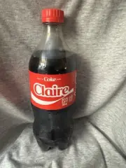 Share a Coke with Claire 2025 Personalized Gift Coca Cola Bottle 20oz
