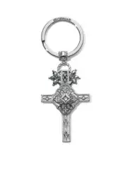 Brighton Bella Roma Cross Key Chain Fob W1125