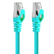 Cruxtec RJ45 LAN CAT7 10GbE SF/FTP 10m Triple Shielding Ethernet Cable Green
