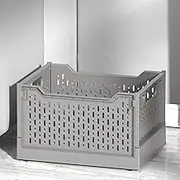 Foldable Storage Basket, Storage Basket With Wheels, Folding Book Trolley Cart, Lightweight Teacher's Book Cart, Student Dormitory Portable Storage Basket, Shopping Trolley On Wheels, 4 Wheels