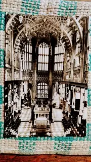 VINTAGE POST CARD HENRY VII.CHAPEL,WESTMINSTER ABBEY,LONDON.