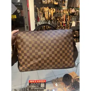 湘琴精品名牌 LV 二手 真品 男斜背 特價15800