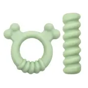 Sensory Material Puppy Chew Toy Bundle, Toys for Teething Puppies, Peanut But...
