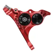 Hope Rx4+ Caliper Flatmount+20Mm Dot Fluid - Red / Black Size Front Brake