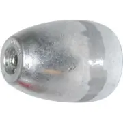 Anode Zinc Propeller with Bronze Nut Insert 5/8 inch UNC