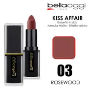Bella oggi kiss affair matte lipstick stick rosewood 003