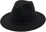 [Generic] Simple hat with Flat Brim, Jazz hat