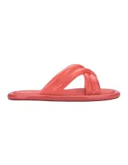 [Melissa Shoes] Melissa Cali + Larroude Sandal in Red