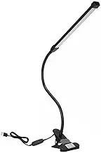 ANZSTOCK Clip On Desk Lamp Table Light Bedside Night Reading Led Eye Care USB Dimmable