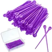 180 Pieces Brush Roller Pick Plastic Roller Pick Hair Curler Roller PinÂ