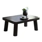 Wood Step Stool Japanese Small Floor Table for Plant Stand for Kids Adults