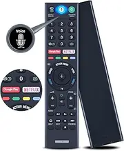 RMF-TX310P Voice Remote for Sony Bravia LED TV KD-75X8000G KD-65X8000G KD-55X8000G KD-49X8000G KD-43X8000G KD-65X8077G KD-55X8077G KD-65X7500F KD-55X7500F KD-49X7500F KD-43X7500F