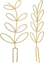 Yardenfun Plant Climbing Stand Garden Supplies Metal Trellis for Healthy Plant Growth Support
