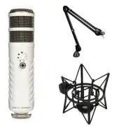 Rode Podcaster Microphone with Boom Arm and Shock Mount