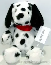 Dalmatian Stuffed Animal Plush Lovey #67777 Spotted Dog Puppy Toy Kids Baby
