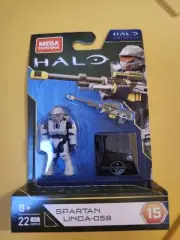 New! Mega Construx - Halo Universe Spartan Linda-058 (Series 15)