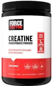 Creatine Monohydrate -Muscle Growth, Strength & Recovery - Unflavored (60 Serv)