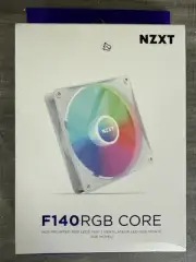 NZXT F140 RGB DUO 140mm Case Fan - White