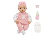 Baby Born My Real Baby Doll Annabell - Blue Eyes: Realistic Soft-Bodied Baby Doll Ages 3 Up, Sound Effects, Drinks Wets, Mouth Moves, Cries Real Tears, Eyes Open Close, Pacifier