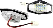 DEMULAX 2pcs CANbus Number License Plate Light Lamp Error Free, for Accord, Odyssey, for Civic, Sedan City, for Acura, MDX TSX ILX RDX RL TL Car Number Plate Light