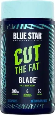 Blue Star Nutraceuticals Blade Weight Fat Loss Burner Caffeine Metabolism Energy